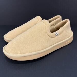 Brunch L’Essentiel Slippers Tan Terry Cloth Luxury House Shoes Men’s 12 New